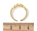 Anillo Ajustable | Baño de Oro 18k