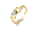 Anillo Ajustable | Baño de Oro 18k