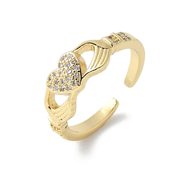  Anillo Ajustable | Baño de Oro 18k