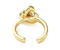 Anillo Nudo Ajustable | Baño de oro 18k