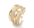 Anillo Ajustable | Baño de Oro 18k