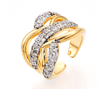 Anillo Ajustable | Baño de Oro 18k