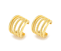 Ear Cuff Multicapa Unidad | Baño de oro 18k