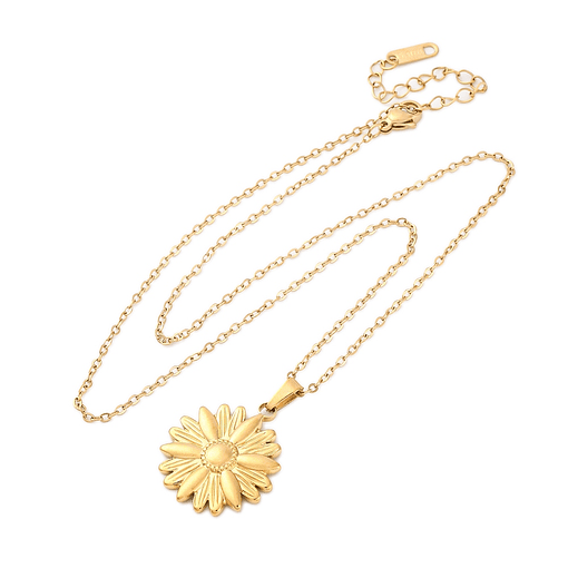 Collar de Girasol | Acero Inoxidable 