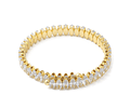 Brazalete Con Circones | Baño de oro 18k