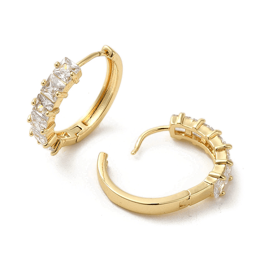 Aro Argolla Con Circones de Latón