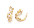 Ear Cuff Con Circones | Baño De Oro 18k