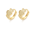 Aro Argolla Con Corazones | Baño de oro 18k