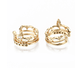 STOCK LIMITADO - Ear Cuff | Baño de oro 18k