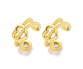 Ear Cuff Corazón Unidad | Baño de oro