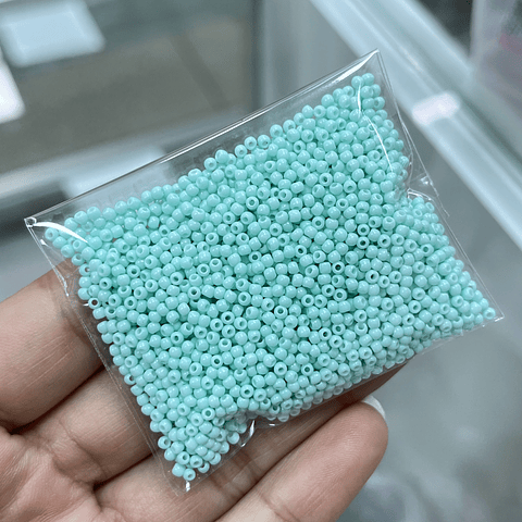 1.8mm Mostacilla Calibrada China | Verde Agua