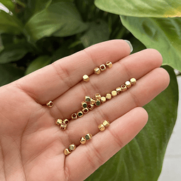 Separador Cuadrado | Baño de oro 18k