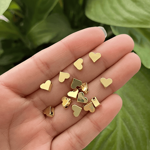 Separador Corazón | baño de oro 18k