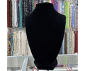 Exhibidor Cuello Terciopelo Negro