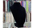 Exhibidor Cuello Terciopelo Negro