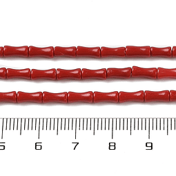  Tira de Palo Bambú - Coral Sintético