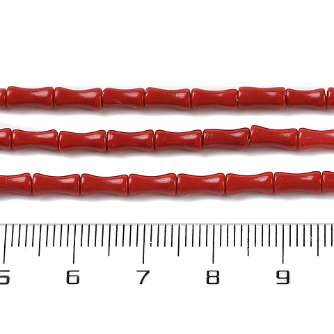 Tira de Palo Bambú - Coral Sintético