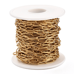  1 metro Cadena Eslabón Acero Inoxidable