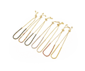 Pulsera Ajustable de Circones | Baño de oro 18k