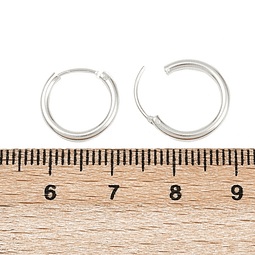  Aro Argolla 14mm | Baño De Plata