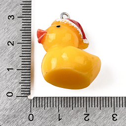  Colgante Patito Navideño | Resina