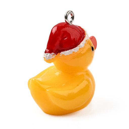 Colgante Patito Navideño | Resina