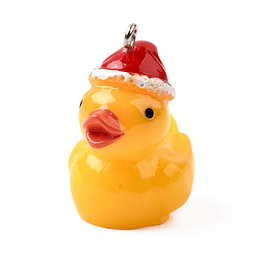  Colgante Patito Navideño | Resina
