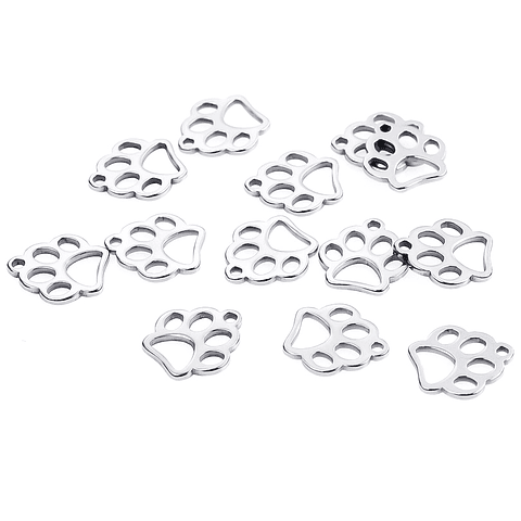 Colgante Patita De Perro | Acero Inoxidable