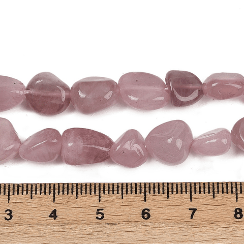 Piedra de pepita Natural | Cuarzo Rosa