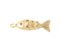 Colgante de Pez | Baño de oro 18k