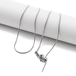  Cadena Serpiente Con Aguja | Acero Inoxidable