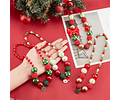 Collares Navideños Elasticados