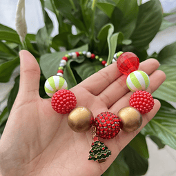  Collares Navideños Elasticados