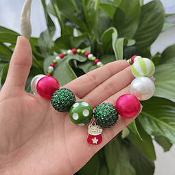  Collares Navideños Elasticados