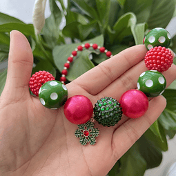  Collares Navideños Elasticados