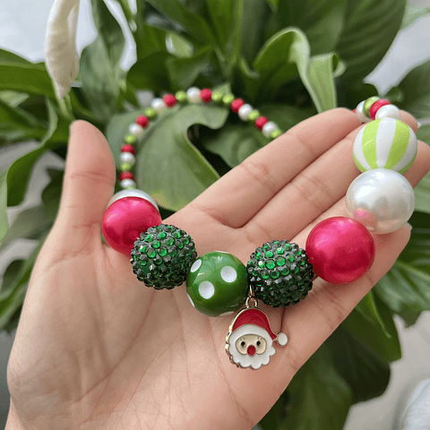 Collares Navideños Elasticados