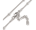 Cadena Serpiente Con Balines | Acero Inoxidable 