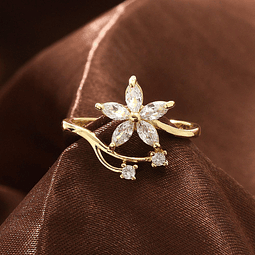 Anillo Diametro 18.5mm | Baño de oro 18k