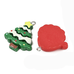  5 Colgantes Navideños Surtidos | Resina