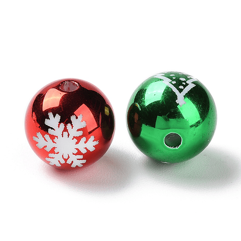 Pelotas Navideñas 15.5mm