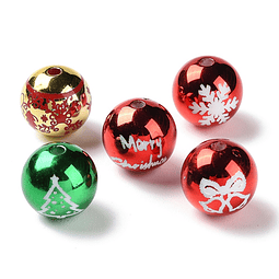  Pelotas Navideñas 15.5mm