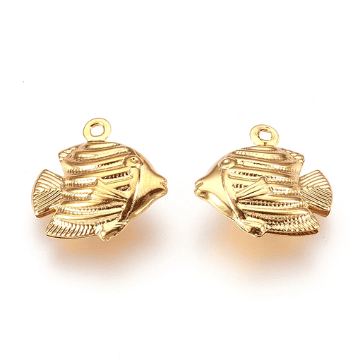 Colgante Pez Dorado | Acero Inoxidable