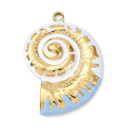  Colgante Conchita Esmaltada | Acero Inoxidable