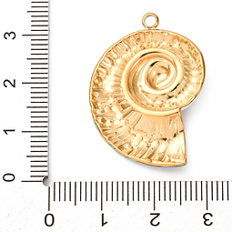  Colgante Conchita Esmaltada | Acero Inoxidable