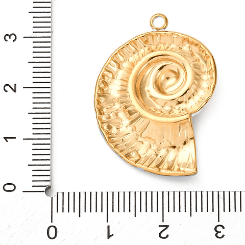 Colgante Conchita Esmaltada | Acero Inoxidable