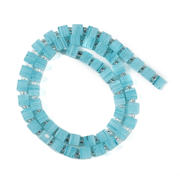  Tira Cubo De Vidrio | Celeste