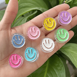 Separadores de Caritas de Acrilico de Colores