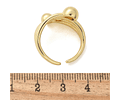 Anillo Ajustable | Baño de Oro 18k