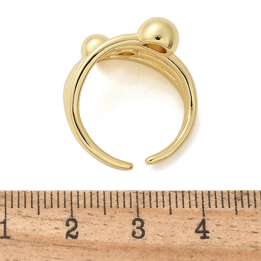 Anillo Ajustable | Baño de Oro 18k