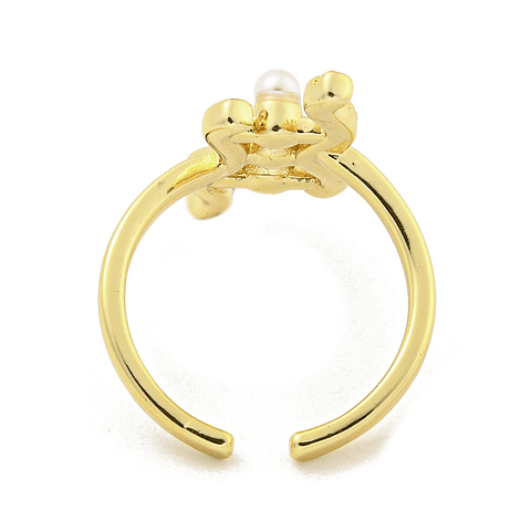 Anillo Ajustable | Baño de Oro 18k